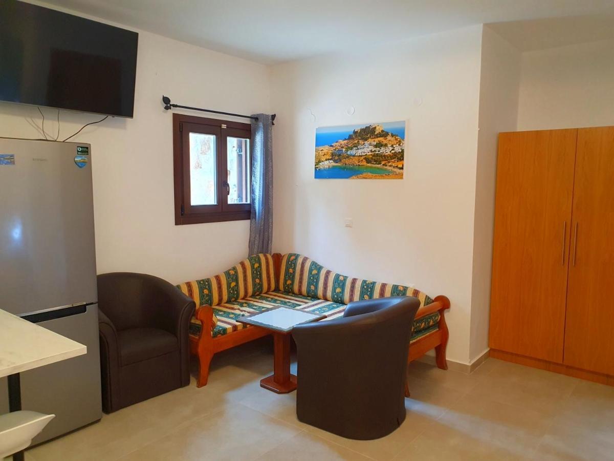 Galini View Apartments Lindos Eksteriør bilde