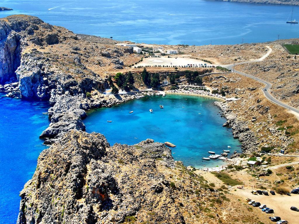 Galini View Apartments Lindos Eksteriør bilde