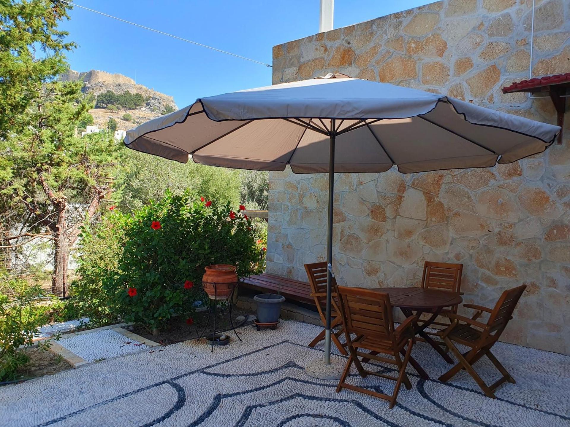 Galini View Apartments Lindos Eksteriør bilde