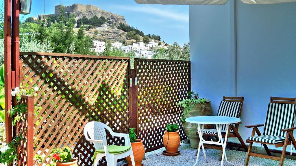 Galini View Apartments Lindos Rom bilde